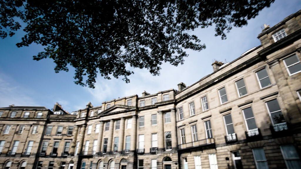 Moray Place, Edinburgh New Town one of our Scottish Filming Locations - Historic Edinburgh.